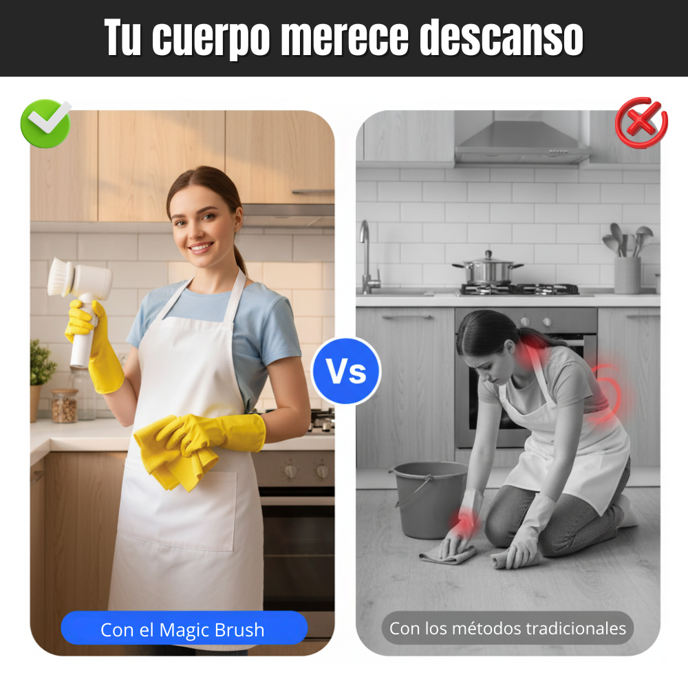 Magic Brush™ I Cepillo eléctrico 5 en 1