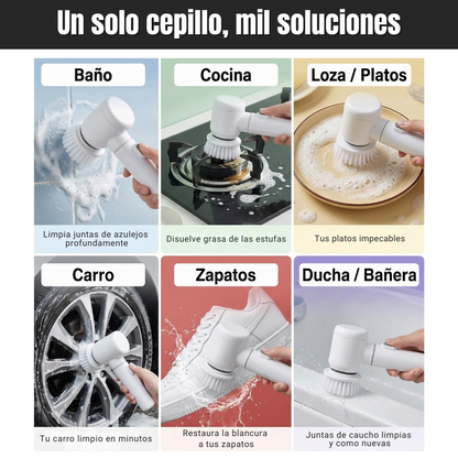 Magic Brush™ I Cepillo eléctrico 5 en 1