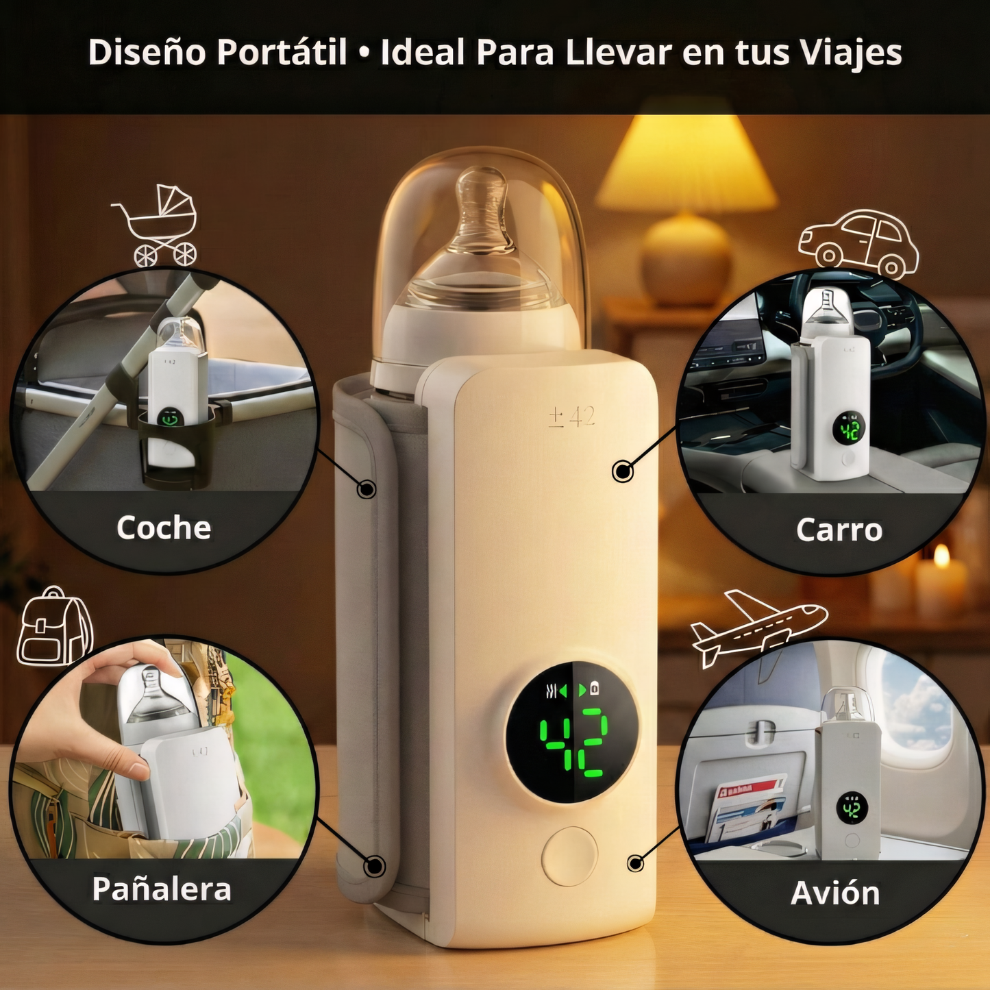 BabyWarm™ I Calentador de Tetero